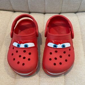 Lightening McQueen Toddler Crocs